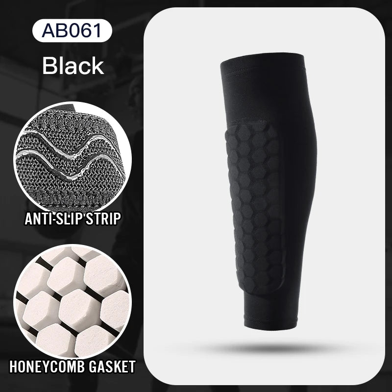 VitaCare™ StrikeGuard Pro Football Shin Guard Sleeves & Honeycomb Pads