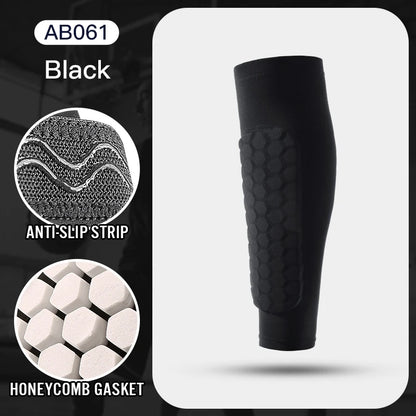 VitaCare™ StrikeGuard Pro Football Shin Guard Sleeves & Honeycomb Pads