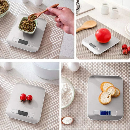 VitaHome™ PrecisionChef Digital Stainless Steel Kitchen Scale – Ansicht 5