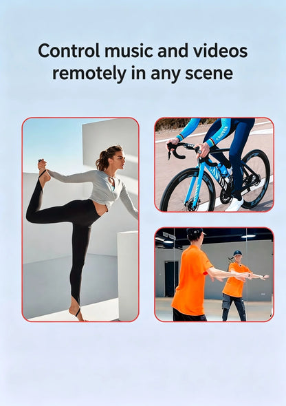 Bluetooth Scrolling Ring Wireless Remote Control, Short Video Page Turner Camera Shutter Controller, Universal Mobile Phone Tabl – Ansicht 2