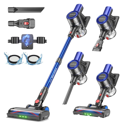 Erabros EV2 450W 55kpa Cordless Vacuum Cleaner High Suction Power Handheld Smart Home Cleaner Capacity LED Display Floor Carpet – Ansicht 7