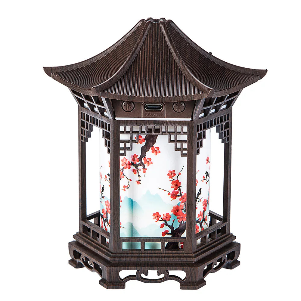Luftbefeuchter mit Nachtlicht im chinesischen Stil – Ansicht 7