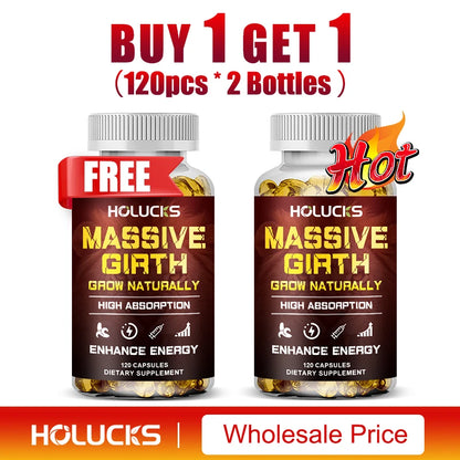 VITA HOLUCKS Natural Performance & Energy Supplement Capsules