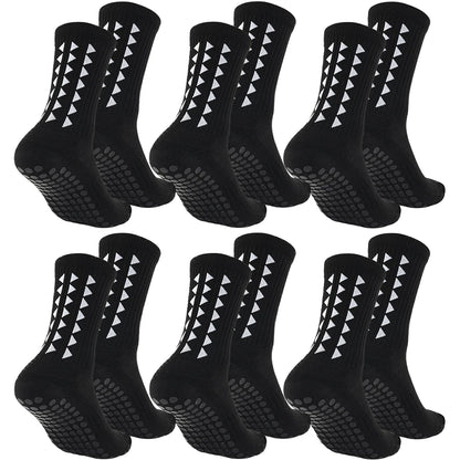 VitaCare™ GripPro Elite Non-Slip Athletic Grip Socks (6-Pack)