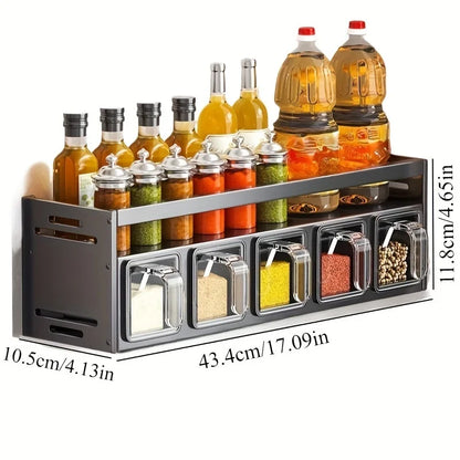 Vital™ SpiceVault No-Drill Wall-Mounted Spice Organizer Set