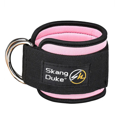 Adjustable D-Ring Ankle Straps for Cable Machines & Glute Training