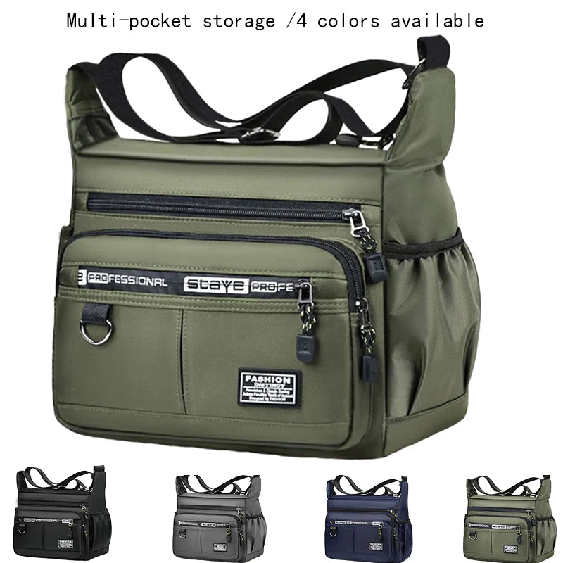 Vital™ CrossFlex Multi-Pocket Men's Crossbody Bag