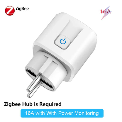 Smarte Steckdose ZigBee mit Verbrauchsmessung 16 A – Ansicht 10