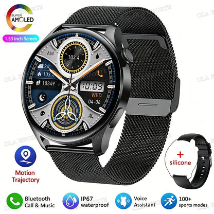 Smartwatch mit Bluetooth-Anruf für Damen und Herren – Ansicht 11