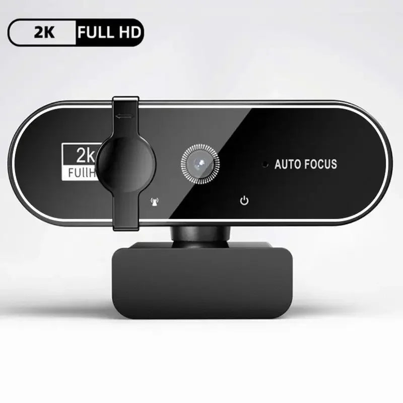 VitaCar™ StreamView 4K Autofocus Pro Webcam with Dual Mic