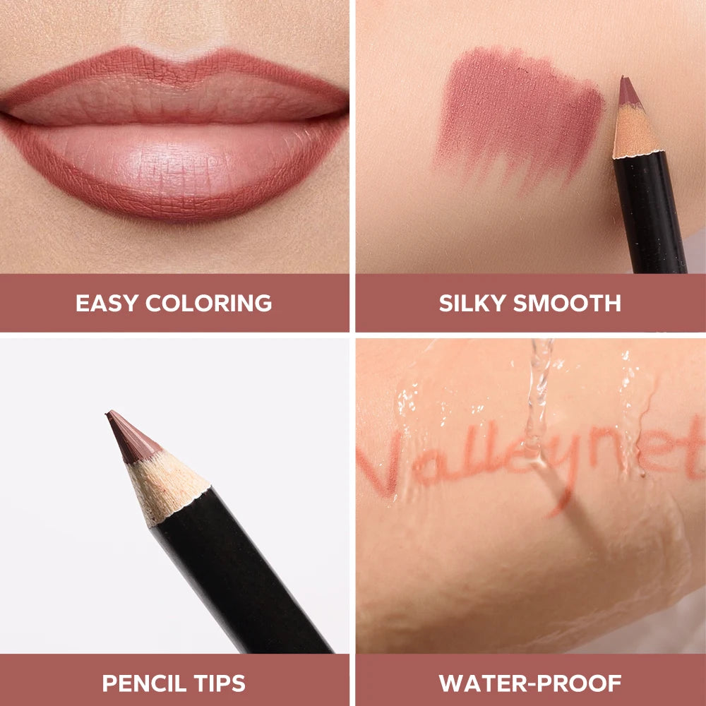 Vital™ Lippenstift wasserdicht matt 4er-Set – Ansicht 2