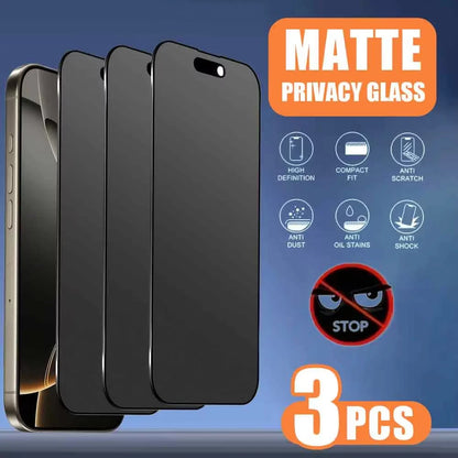 VitaShield™ StealthShield Matte Anti-Spy Ceramic iPhone Screen Protector