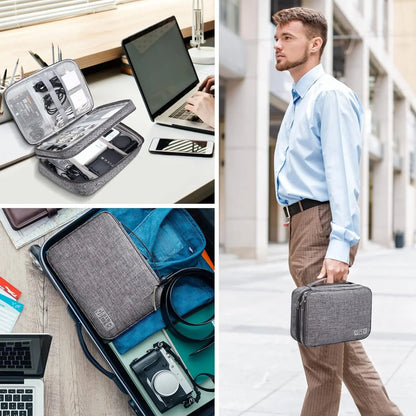 Vital™ TechVault Three-Layer Digital Organizer Travel Case