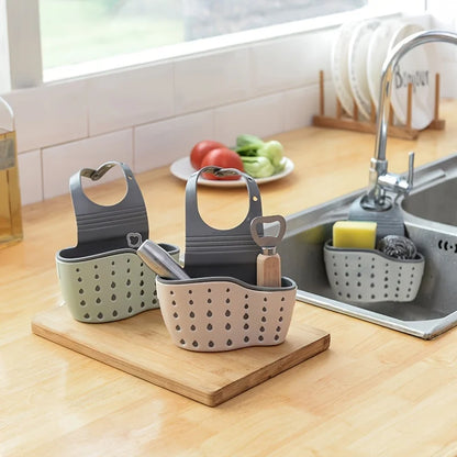 VitaHome™ SinkSnap Adjustable Hanging Sponge & Drain Basket