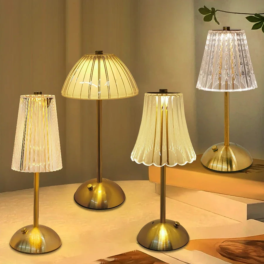 Tischlampe LED dimmbar kabellos mit Touch-Sensor – Ansicht 3