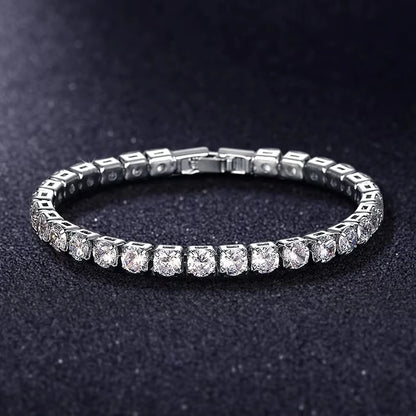 Luxury Gold & Silver Tone Princess Statement Bangle Bracelet