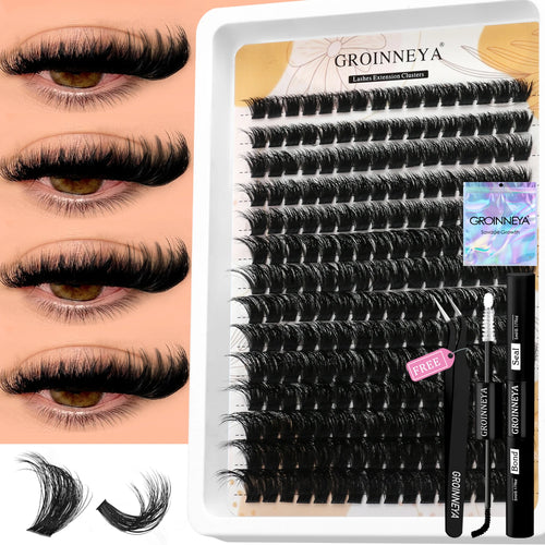 VitaCare™ LashPro DIY Salon-Grade Cluster Eyelash Extension Kit