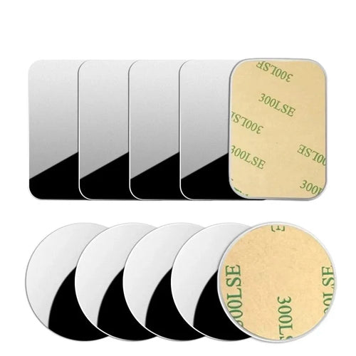 Vita STARMAP 5-Piece Round & Square Magnetic Metal Plates for Car Phone Mount