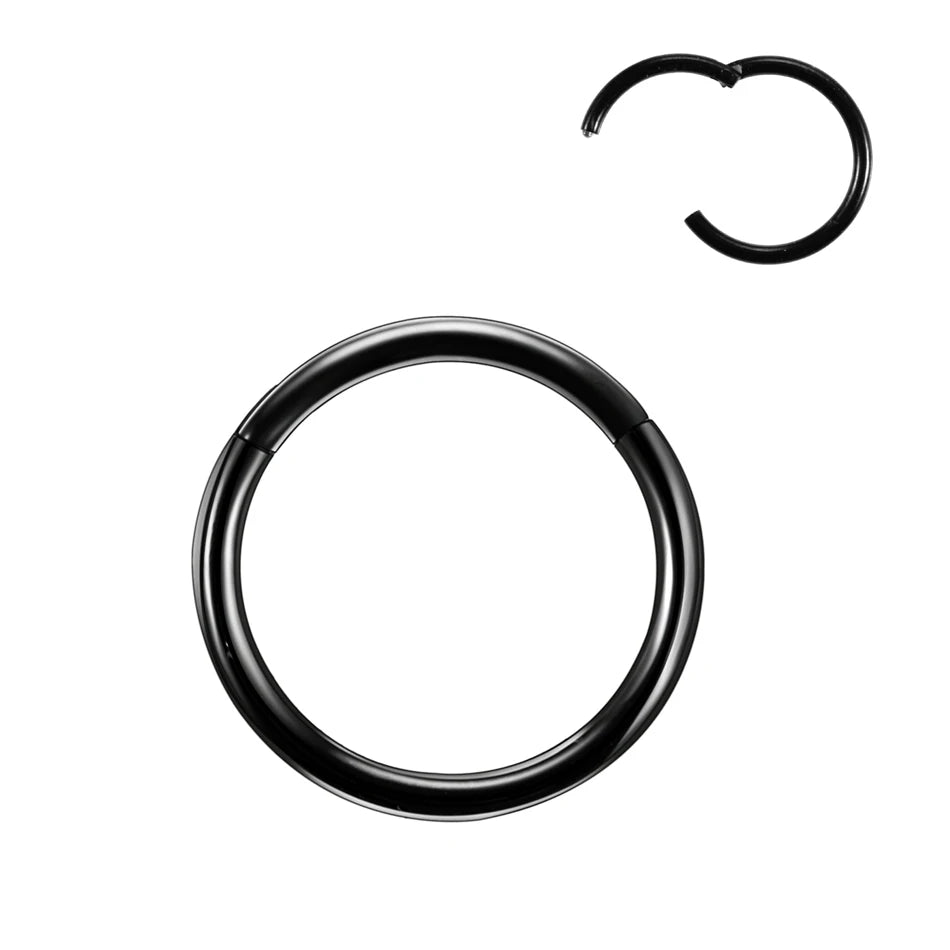 Vital™ Surgical Steel Hinged Segment Nose Hoop & Septum Clicker