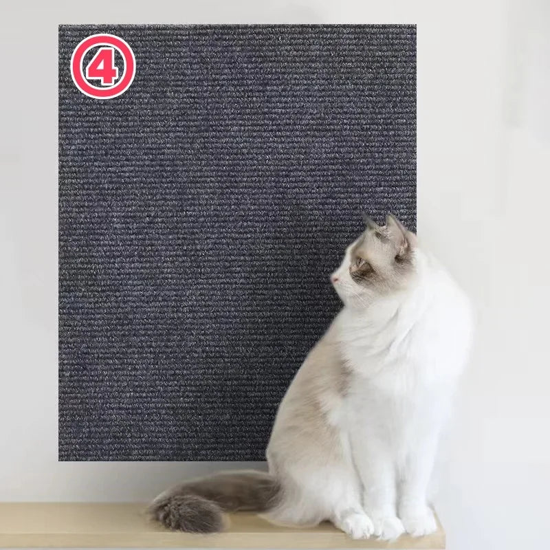Katzenkratzbrett selbstklebend für die Wand zuschneidbar – Ansicht 12