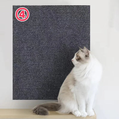 Katzenkratzbrett selbstklebend für die Wand zuschneidbar – Ansicht 12