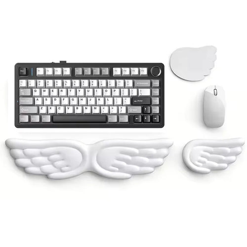 VitaHome™ CloudRest Angel Wing Memory Foam Wrist Rest & Mouse Cushion