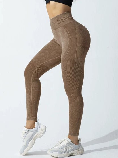 Vital™ ApexForm Seamless Sand-Washed High-Waist Yoga Leggings