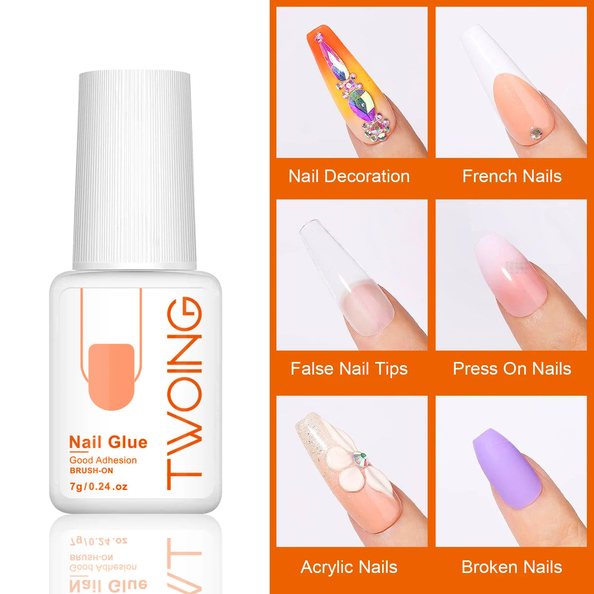 VitaCare™ BondMax Ultra-Strong Professional Nail Glue (7g)
