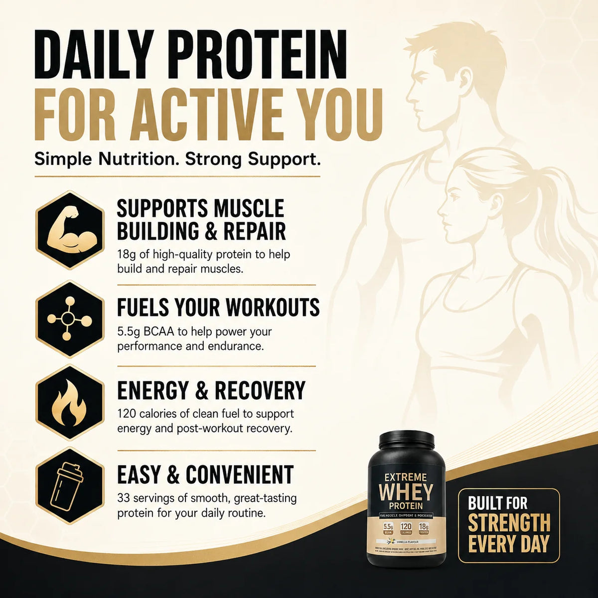 Proteinpulver 18 g – Ansicht 2