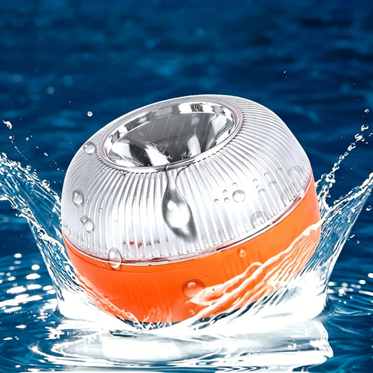 Vita Waterproof LED Warning Beacon, Magnetic Emergency Strobe Light