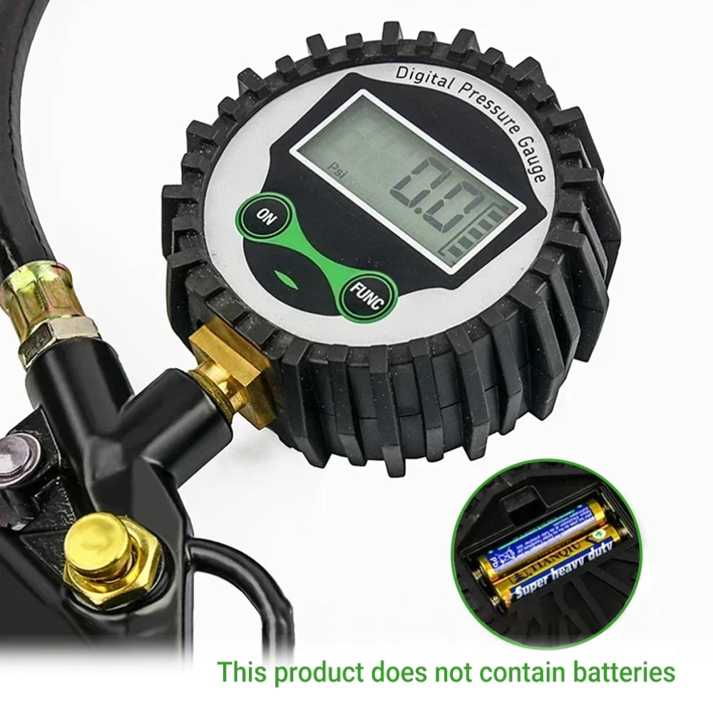 Reifendruckprüfer digital mit LCD-Anzeige 0 bis 220 psi – Ansicht 4