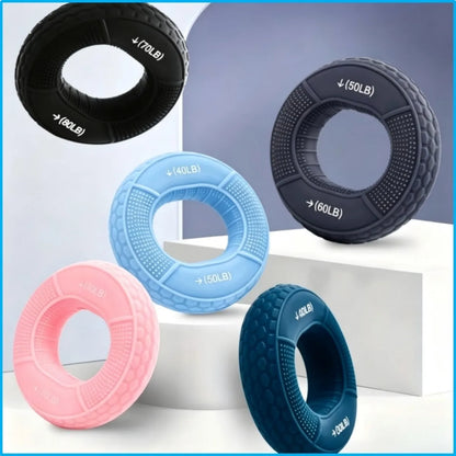 BXA Silicone Hand Grip Ring & Finger Strength Trainer