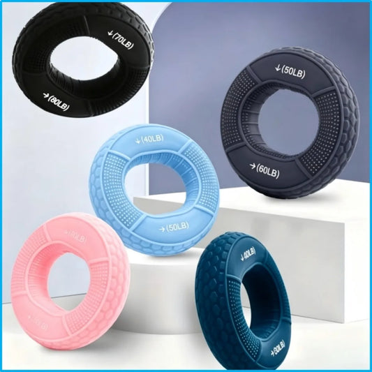 BXA Silicone Hand Grip Ring & Finger Strength Trainer