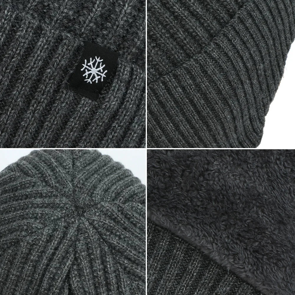Wintermütze Herren mit Ohrenklappen und Fellfutter – Ansicht 5