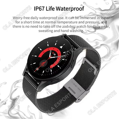 Smartwatch für Damen mit Bluetooth-Anruf wasserdicht – Ansicht 5