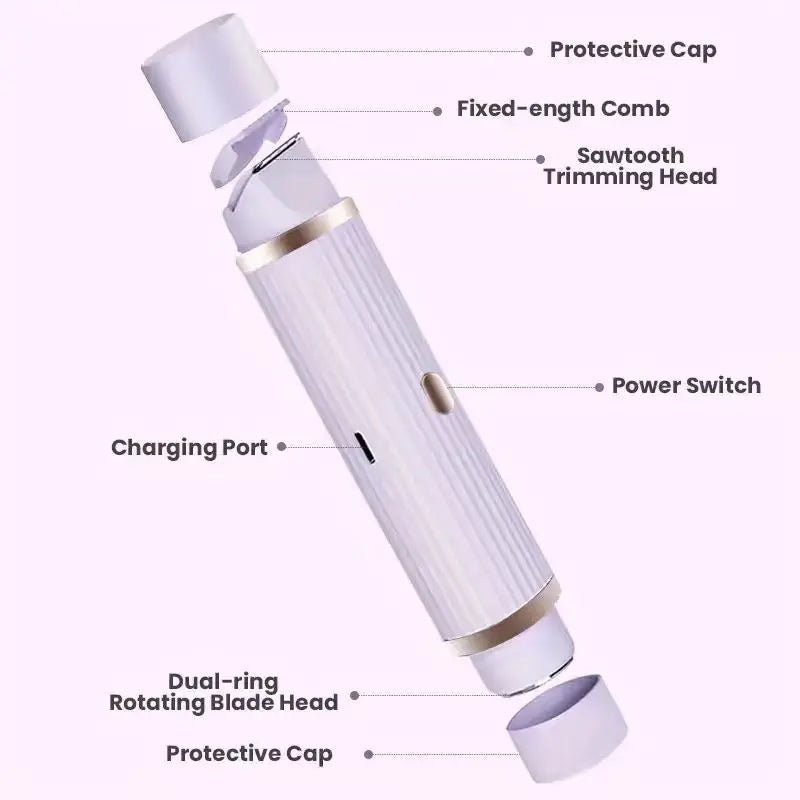 Vital™ 2-in-1 Portable Painless Electric Shaver & Hair Removal Device