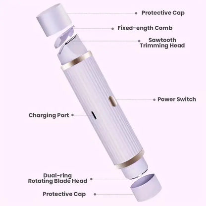 Vital™ 2-in-1 Portable Painless Electric Shaver & Hair Removal Device