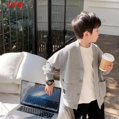 VitaHome™ LittleKnits Classic Cotton Kids Cardigan