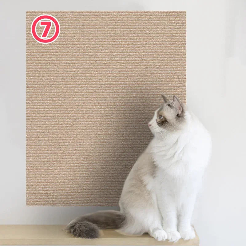 Katzenkratzbrett selbstklebend für die Wand zuschneidbar – Ansicht 13