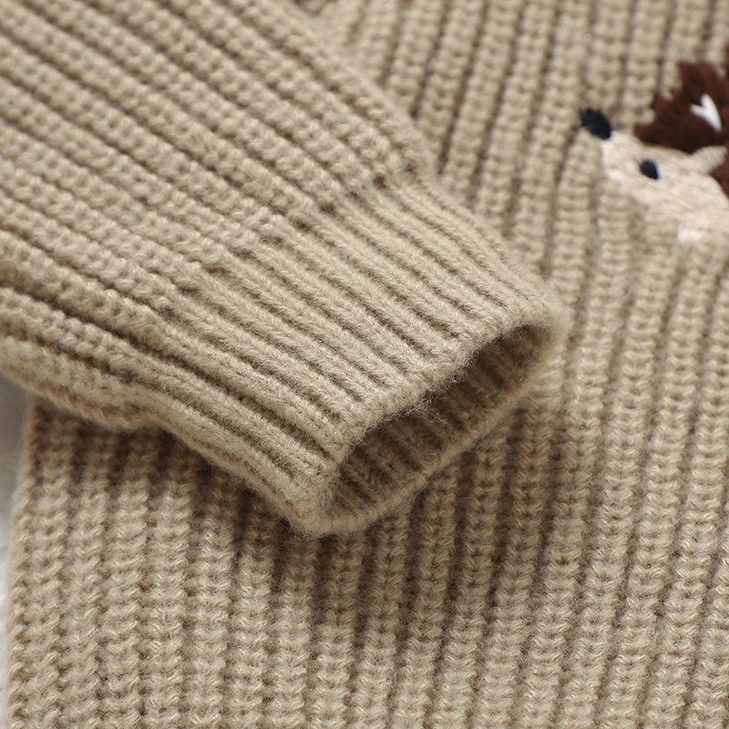VitaHome™ LittleHedgehog Cozy Knit Baby Pullover