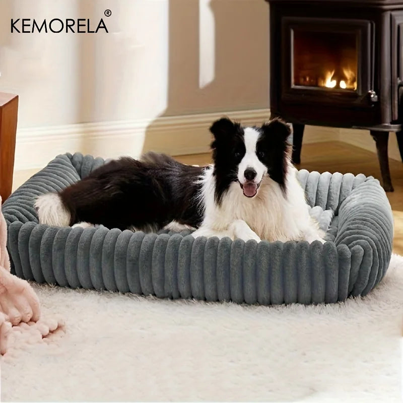 Hundebett orthopädisch aus Plüsch