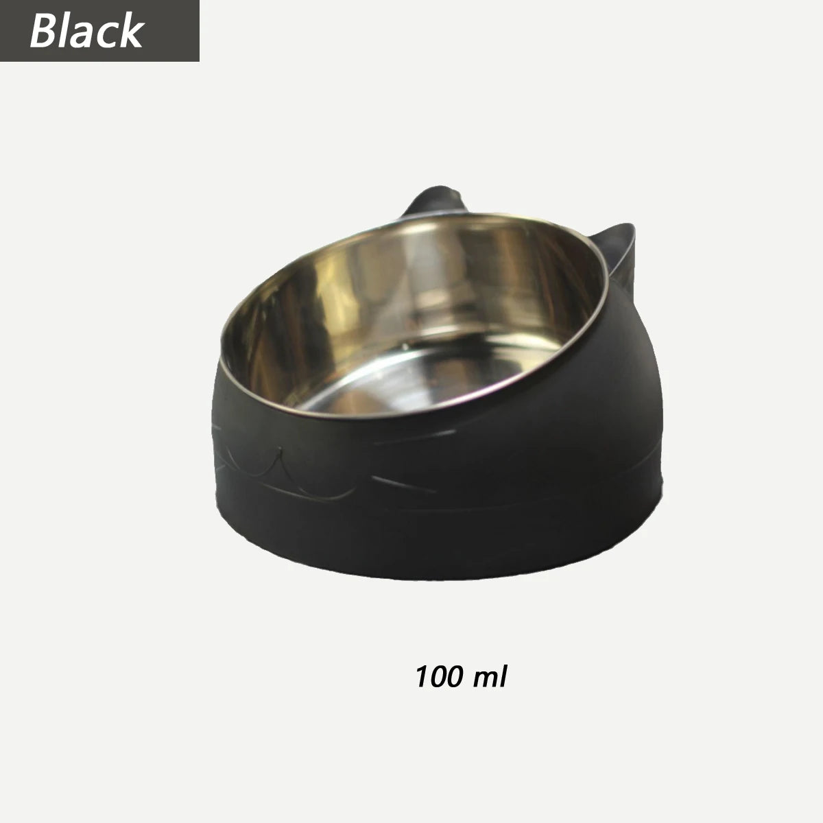 Stainless Steel Neck Guard Cat Bowl Pet Food Elevated Accessories Kitten Cats Articles Products Supplies Feeders Drinker Pets – Ansicht 7