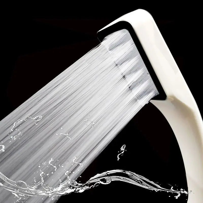 300 Holes High Pressure Rainfall Shower Head Water Saving 3 Color Chrome Black White Sprayer Nozzle Bathroom Accessories – Ansicht 7