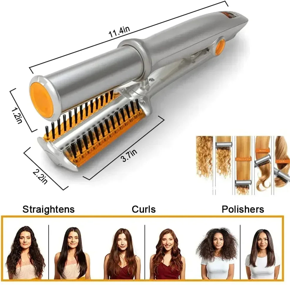 Haarbürste mit Lockenaufsatz – Ansicht 3