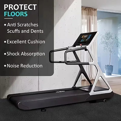 Bodenmatte für Fitness aus Steckfliesen 30 x 30 cm 16 Stück – Ansicht 4