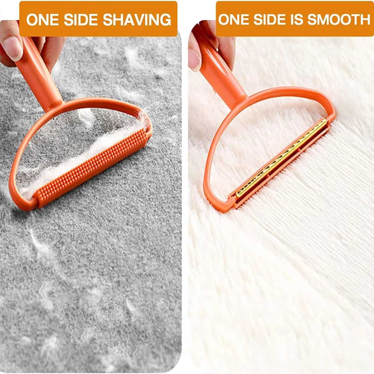 Portable Hair Remover Reusable Double-Sided Scraper Used For Cleaning Pet Hair And Dust In Clothes Furniture And Carpets – Ansicht 2