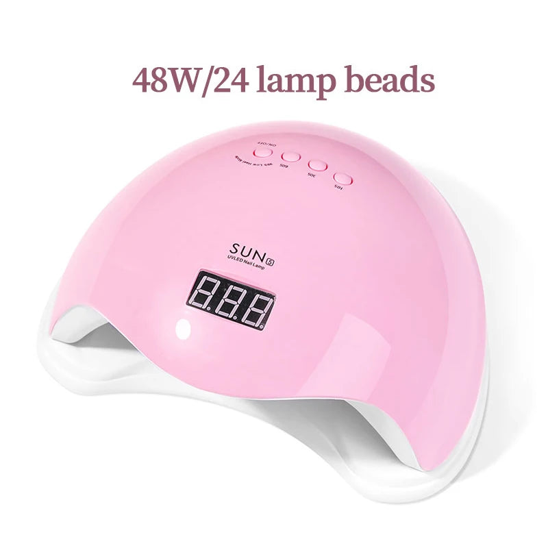 Nagellampe LED-UV mit 4 Timern und Sensor – Ansicht 7