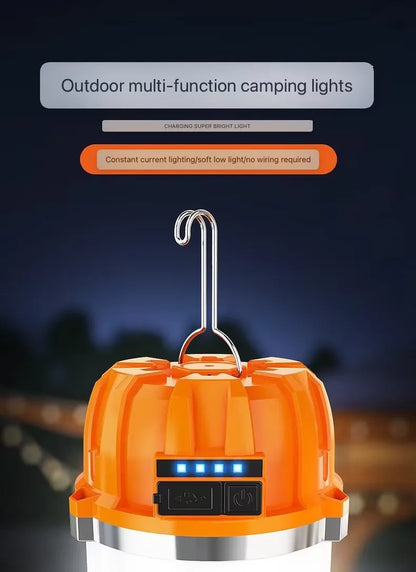 VitaHome™ LuminaGlow USB Rechargeable Camping & Emergency Lantern