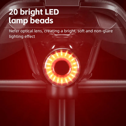 VitaHome™ SafeBrake Smart LED Bike Tail Light