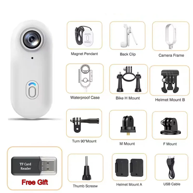 VitaHome™ VelocityX 4K Waterproof Action & Helmet Sports Camera
